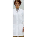 Red Kap Women's 5 Button Front Lab Coat w/ Exterior Pocket